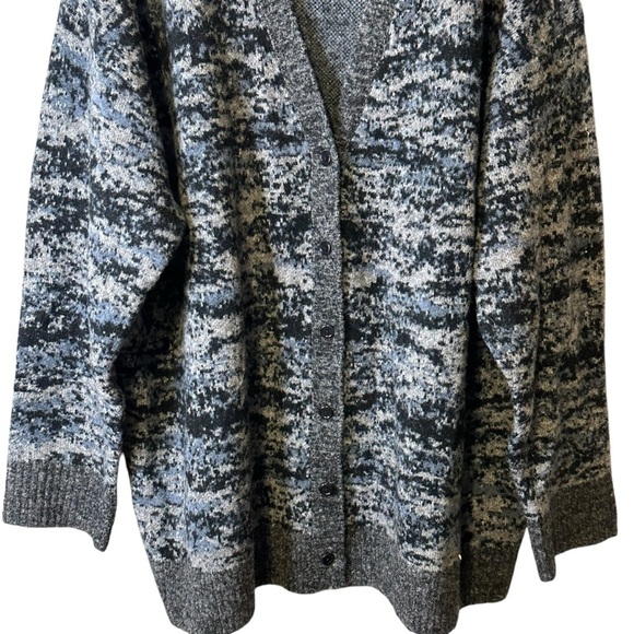 Athleta Westlake Textured Cardigan Extra Fine Merino Wool Soft 3X NWOT 982864 - Picture 4 of 14